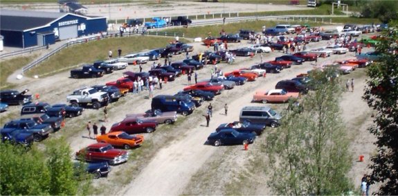 Her hygger vi os i Driveinbio 30 maj 2003